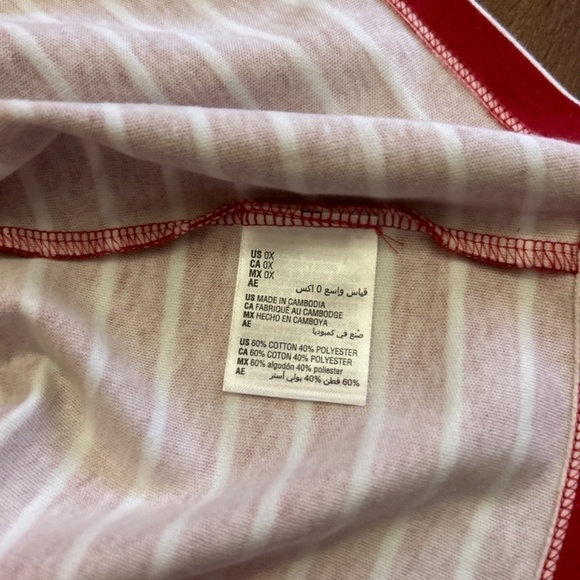 🌿SALE🌿KAREN SCOTT Patriotic Blouse size OX - Picture 6 of 7